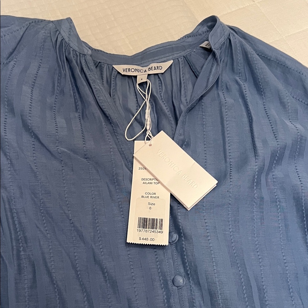 Veronica Beard Blue River Top